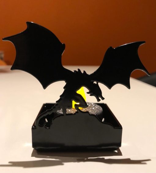 Tea Light Holder Dragon