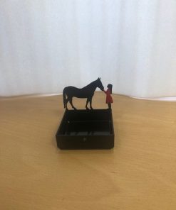 Alternative view of Horse and Girl Tea Light Holder