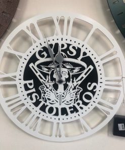 Gypsy Pistoleros Clock