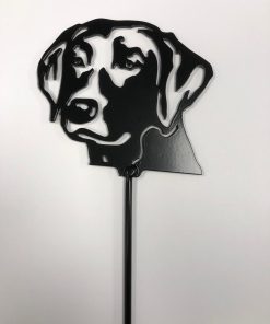 Plant Pot Spike Labrador Face