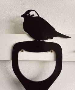 Sparrow On Garden Fork