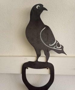 Pigeon On Garden Fork