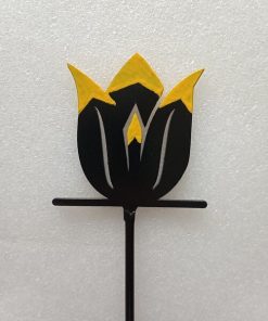 Plant Pot Spike Flower Tulip (Yellow)
